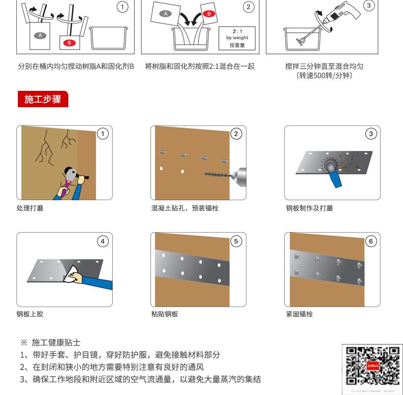 包钢遂昌粘钢加固施工过程